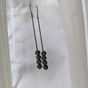 Crystal dangly earring